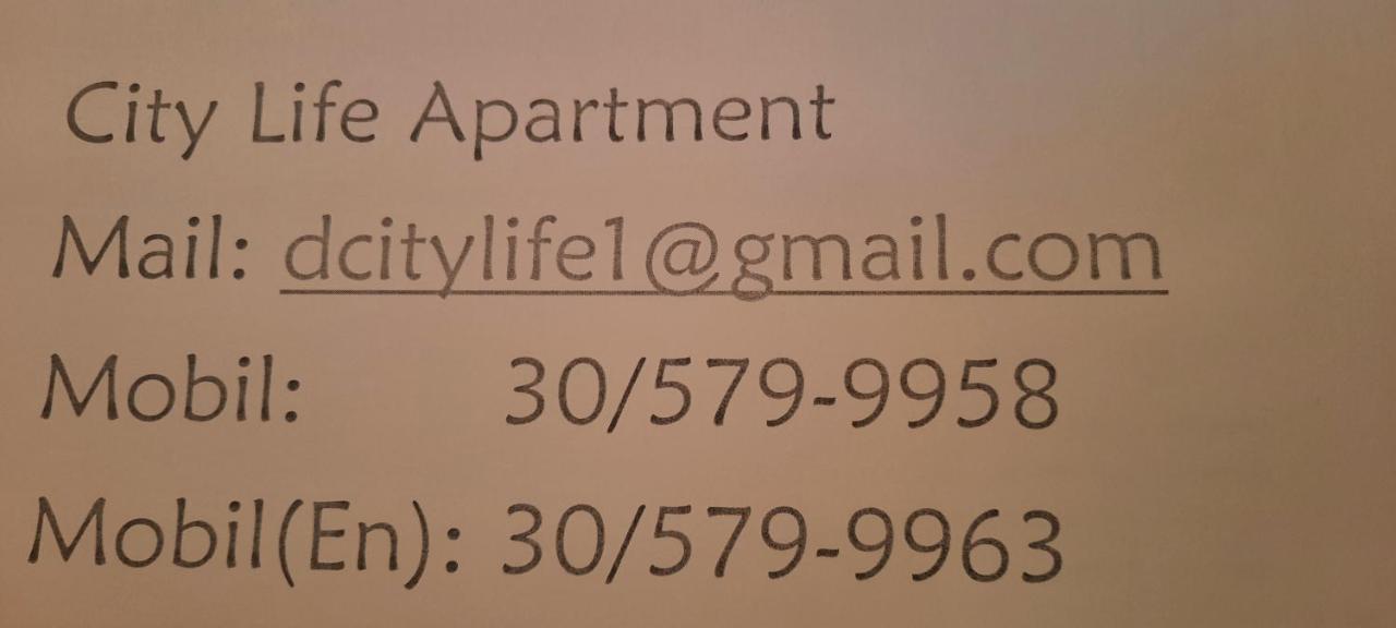 City Life Apartment Debrecen Buitenkant foto